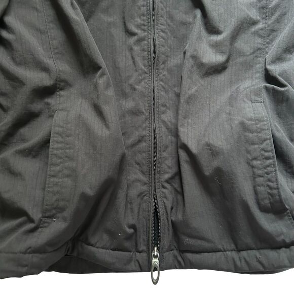 Oakley Black Full Zip Jacket Men’s Medium Nylon Shell Fleece Lined - Picture 5 of 9